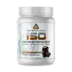 Core Nutritionals ISO Protein – 24gm Isolate Whey Protein- 2LBs – All Flavors
