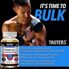L-arginin + citrulline | Nitric oxide dual-effect formula | 120 Capsules