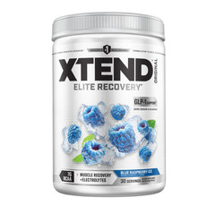 XTEND Original BCAA Powder, Blue Raspberry Ice, 30 Servings