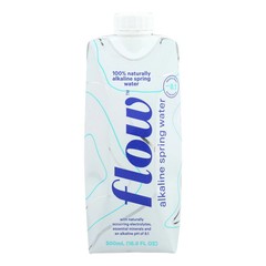 Flow Spring Water – Refreshing Alkaline Case Of 12 – 500 Ml Bottles