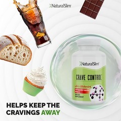 NaturalSlim Crave Control – Sugar Craving & Appetite Suppressant Supplement