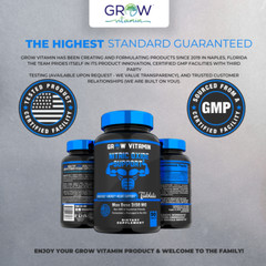 Bull Blood Nitric Oxide Supplement – Extra Strength L Arginine & L Citrulline Pi