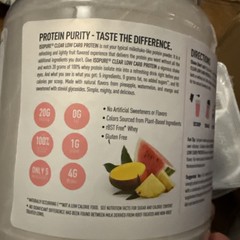 Isopure Infusions Whey Protein Powder 400g – Tropical Punch