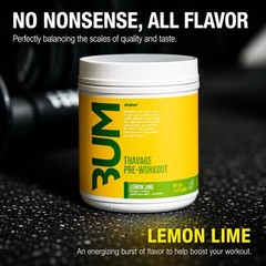 Raw Bum Thavage Pre-Workout | Flavor Lemon Lime