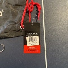 Bucked Up Pre Workout Bag W/ Keychain. Promotional Item