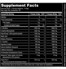 Gorilla Mode Pre-Workout Formula Orange Krush 1.30 lbs 40 Serv