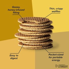 Performance-Enhancing Organic Honey Waffles – 16 Count for Pre/Post Workout Fuel