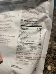 Kroma Vanilla Cinnamon Plant-Based Protein Powder Vegan Gluten-Free 528g