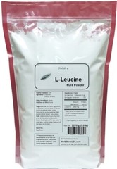 NuSci 100% Pure L-Leucine BCAA pure powder 2270g (5.0lb) Leucine BCAA