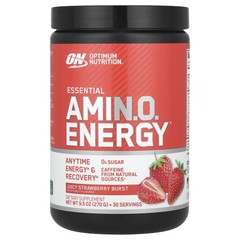 Essential Amino.O. Energy, Juicy Strawberry Burst, 9.5 oz (270 g)