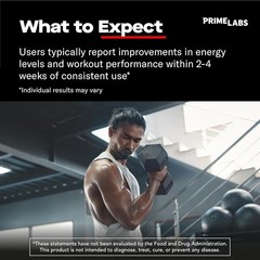 Prime Labs – Men’s Testosterone Booster – Stamina, Endurance, & Strength Booster