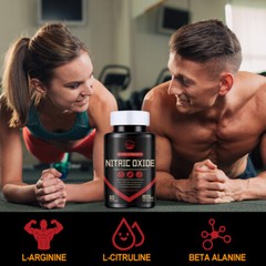 Nitric Oxide Booster Supplement for Blood Circulation and Flow,Endurance/Energy