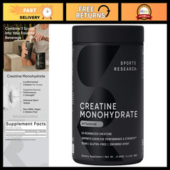 Micronized Creatine Monohydrate 5g – Boost Lean Muscle, Enhance Performance & Re