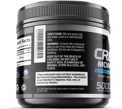 Creatine Monohydrate 5000Mg per Serving – Pure Micronized Creatine Powder Supple