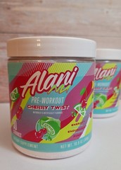 Alani Nu Pre-Workouts, Cherry Twist 🍒 2 Tubs ,30 Servings, 200mg Caffeine.