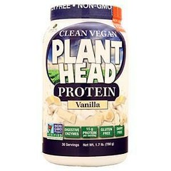 Genceutic Naturals Plant Head Protein Vanilla 1.7 lbs