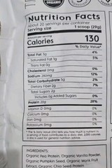 Truvani Plant Based Vanilla Protein Powder *LARGER 20.9oz 20 Servings NEW