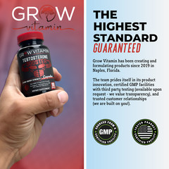 Men’s Test Booster Support Natural Stamina Energy Endurance Strength 90 capsules