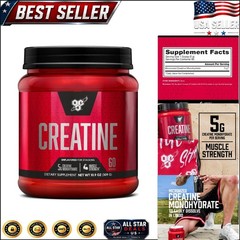 Unflavored Creatine Monohydrate, 10.9 Oz, Supports Muscle Growth and Performance