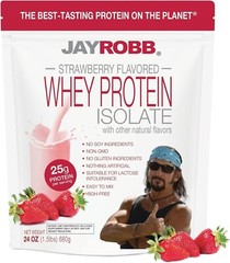 Jay Robb Whey Isolate Protein Powder – Keto, Low Carb, Gluten Free