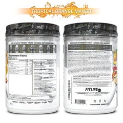 PMD Sports Pump Fuel Ultra 2.05 Pound (Pack of 1), Tropical Orange Mango