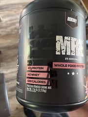 Redcon1 MRE Whole Food Protein Powder – Strawberry Shortcake – 7 lb – Exp 5/28