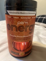 Perk Energy Drink Mix (Pumpkin Butter Pecan) 20 Servings BB 08/2028