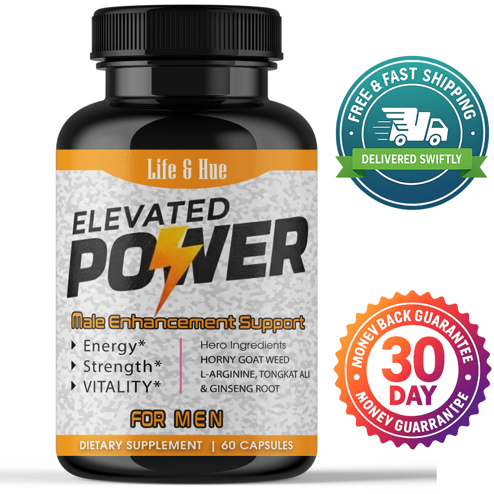 Horny Goat Weed Maca Root Supplement Male Stamina Energy Booster 60 Capsules