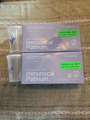 Immunotec: Immunocal Platinum. 2 boxes. Brand New With Mixing Cup. 30 Pouches Ea