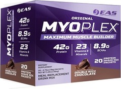 EAS Original Myoplex High Protein Meal Replacement 20 Individual Packs 6 Flavors