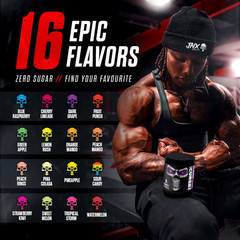 JNX SPORTS The Curse! Lemon Rush Pre Workout Powder w/Creatine – Extreme Energy