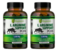 Nitric Oxide Booster Supplement L-Arginine 3000mg Highest Potency Muscle Pump