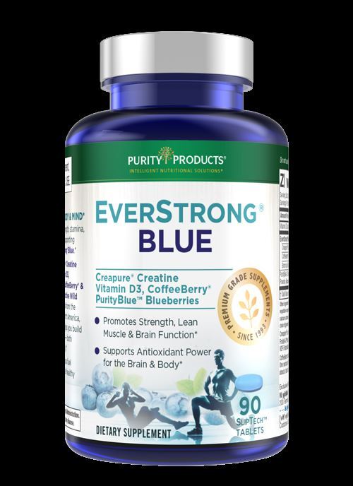EverStrong Blue Purity Products Muscle Matrix Blend Strength Builder 90 Tabs