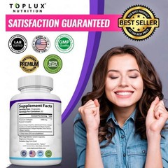 Toplux Collagen Peptides – with Multi-Type Collagen & Vitamins- 90 Capsules