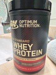 Optimum Nutrition, Gold Standard 100% Whey Protein Powder, Double Rich Chocolate