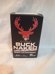 Bucked Up BUCK NAKED Weight Loss Management 90 Caps Exp 7/27