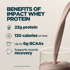 MyProtein Impact Whey Protein Powder Vanilla 2.2 lbs. BB 06/2026
