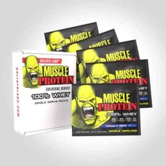 Monster Muscle Whey Protein Powder Travel Sample Single Serving Colossal Labs