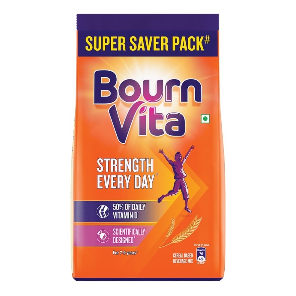 Bournvita Chocolate Nutrition Drink, 1 kg Pouch – Estimated delivery:7-10 days
