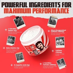 Pre Workout Supplement with Natural Ingredients for Laser Focus & Energy