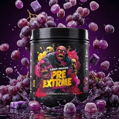 Legit Pharm Pre Extreme High Stim Pre-Workout Grape Flavor￼NEW