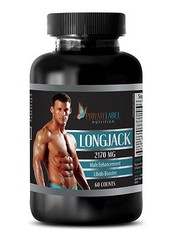 Testosterone Booster – LONGJACK – Male Enlargement – Male Enhancers – 60 Caps