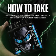 the Shadow! High Stim Preworkout – Pre Workout Powder for Men & Women, High Caff