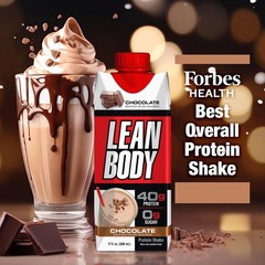 Labrada Lean Body Ready-to-Drink Chocolate Protein Shake, 40g Protein, Whey B…