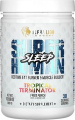 Alpha Lion Super Human Sleep Nighttime Fat Burner Sleep 30 Servings 2 Flavors