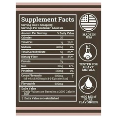 Black Suitable For Est Maximum Flavanol Cocoa Powder 200g Nutrition Booster Body