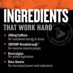 Animal Primal Pre Workout Strawberry Watermelon 25 Servings Energy Endurance