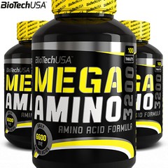 MEGA AMINO 100 Tablets Full Spectrum BCAA Amino Acids Anabolic Anti Catabolic