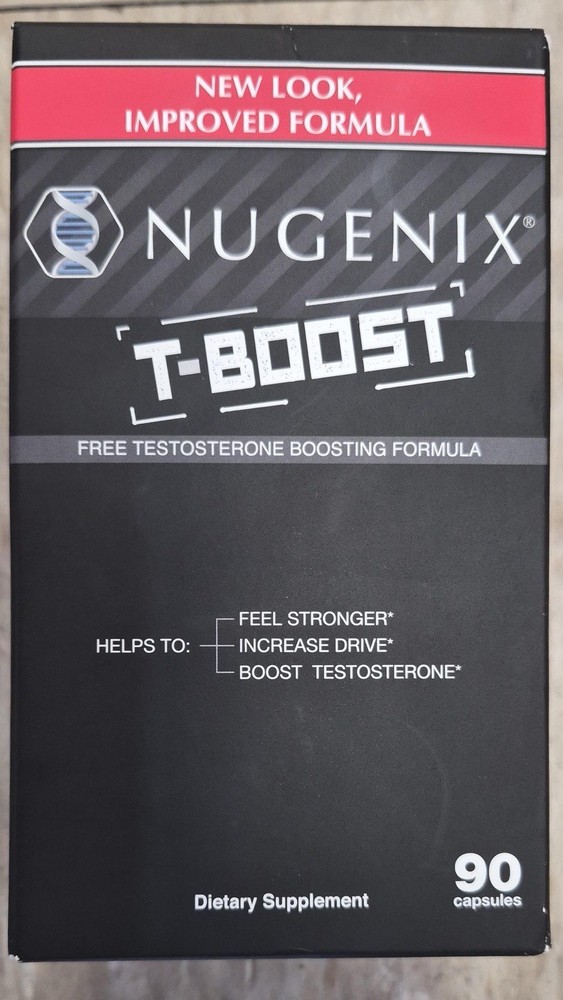 Nugenix T Boost – Free Testosterone Booster Supplement 90 Count Exp 08/2026