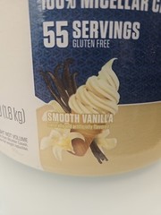Dymatize Elite Casein Protein Powder, Smooth Vanilla, 4lb (55 Svgs)